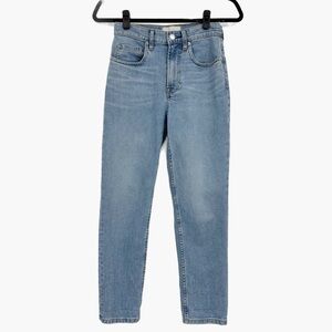 Everlane Cheeky Jean Ankle Light Wash High Rise Denim Size 25